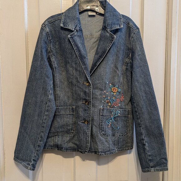 Cleo woman's jean jacket - Picture 5 of 7